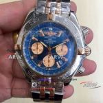 Perfect Replica Breitling Chronomat B01 46mm Watch Two Tone Rose Gold